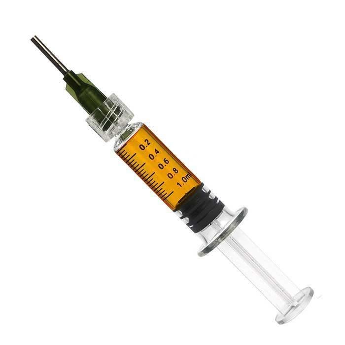 Blunt Tip for Prefilled Glass Syringe dispensing oil and concentrates.
